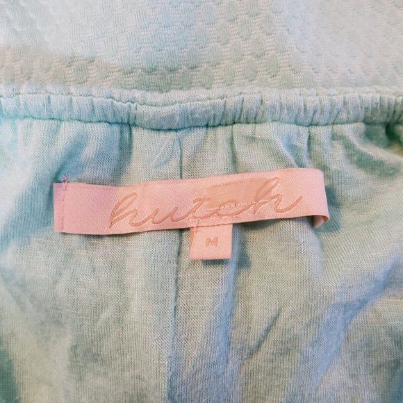 Anthropologie Hutch Off Shoulder Dress Green Size M - Picture 5 of 5